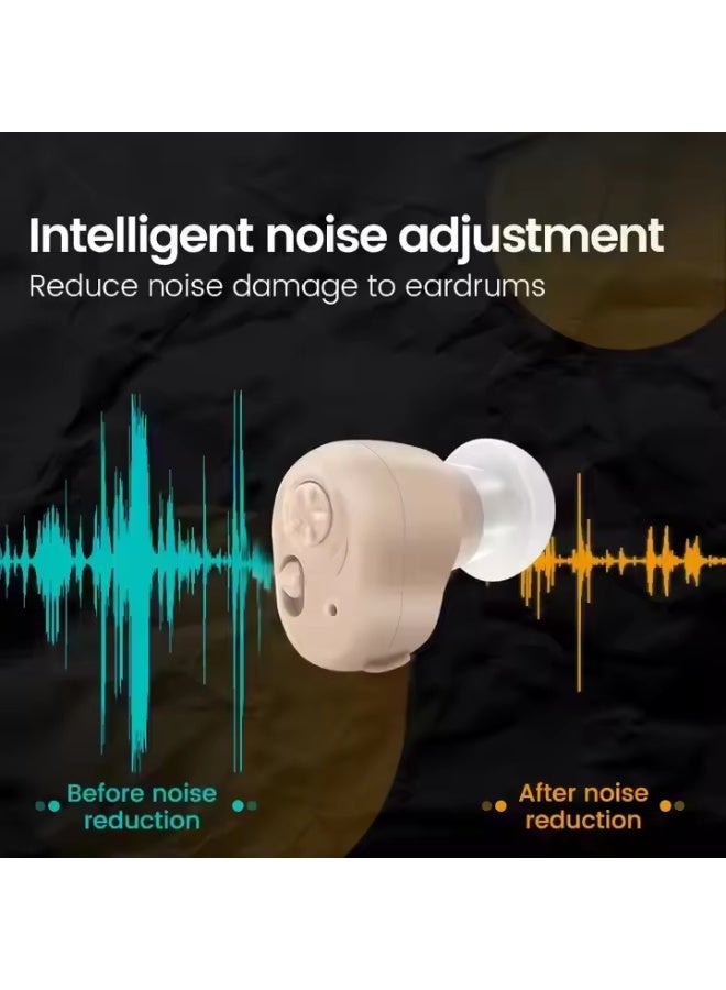 YelaJoy Digital Sound Amplifier Hearing Aid，ultra-long endurance hearing aid,  Fast Charging Hearing,  Aids Rechargeable for Deaf Seniors - Image 2